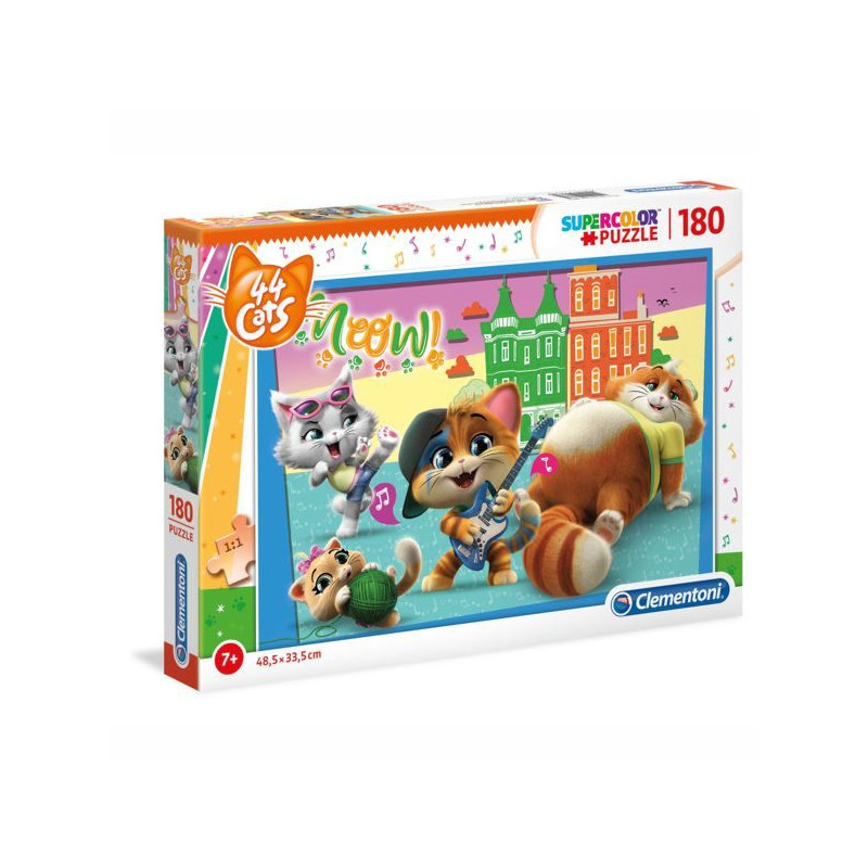 Imagen puzle gatos 180 piezas Imagen puzle gatos 180 piezas