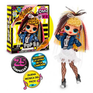 imagen 2 de lol surprise omg fashion dolls remix pop b.b.