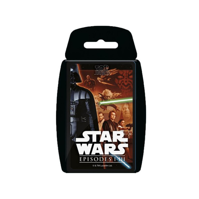 Imagen top trumps star wars episodios i-iii