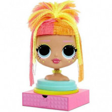 imagen 5 de muñeca lol surprise omg styling neonlicious busto