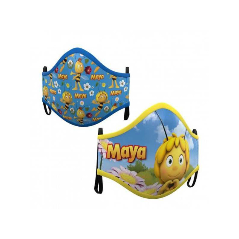 Imagen mascarilla abeja maya talla 3-5 años