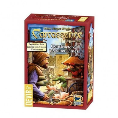 Imagen carcassonne constructores y comerciantes Imagen carcassonne constructores y comerciantes