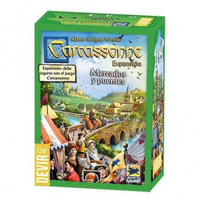 Imagen carcassonne: mercados y puentes