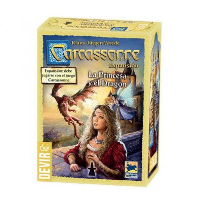 Imagen carcassonne la princesa y el dragon Imagen carcassonne la princesa y el dragon
