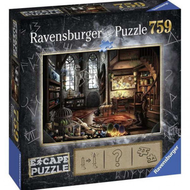 imagen 2 de puzzle escape laboratorio dragon ravensburger