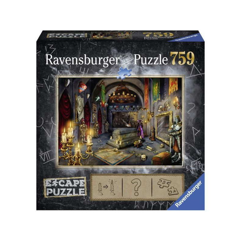 Imagen puzzle escape castillo vampiro ravensburger Imagen puzzle escape castillo vampiro ravensburger