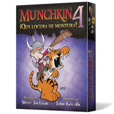 Imagen munchkin 4 qué locura de montura Imagen munchkin 4 qué locura de montura