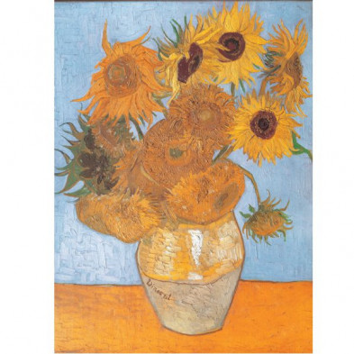 imagen 1 de puzle los girasoles van gogh 1000 piezas