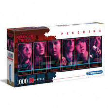 Imagen puzle panorama stranger things 1000 piezas