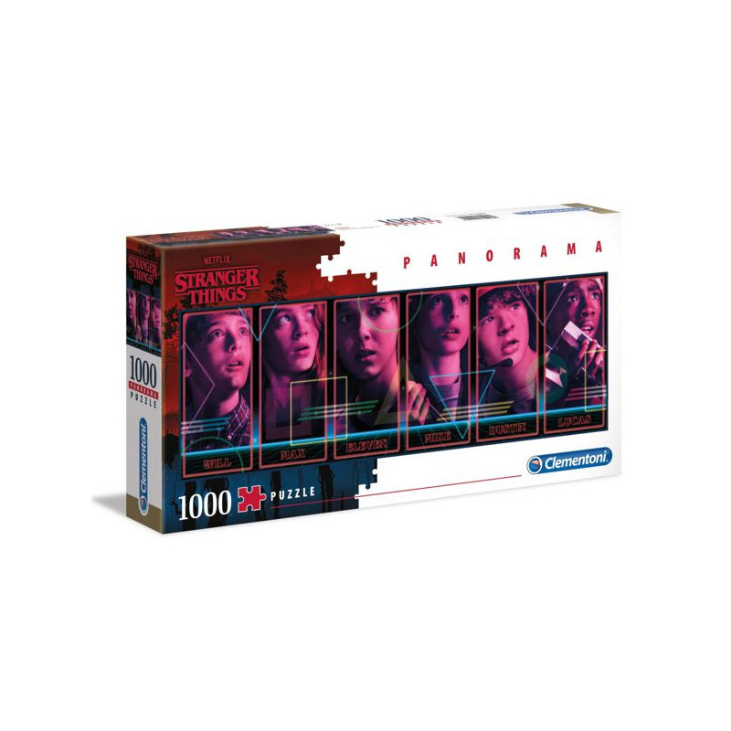 Imagen puzle panorama stranger things 1000 piezas Imagen puzle panorama stranger things 1000 piezas