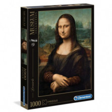 Imagen puzle mona lisa leonardo 1000 piezas