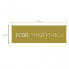 imagen 3 de puzle panorama harry potter 1000 piezas