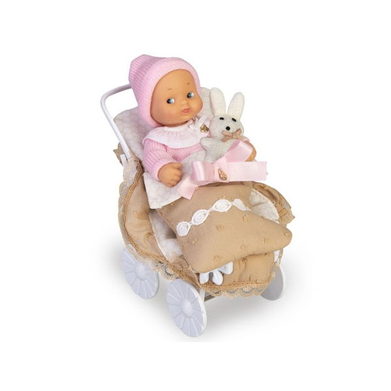 Imagen carrito de bebé con figura barriguitas Imagen carrito de bebé con figura barriguitas