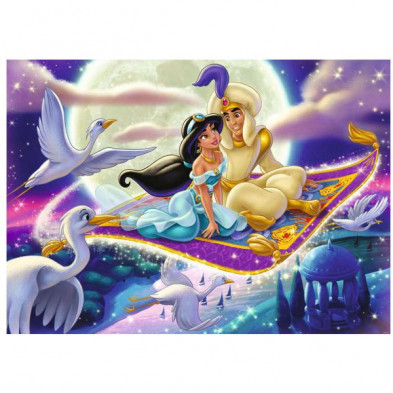 Ravensburger Disney Princesas Art Nouveau Quebra-cabeça de 1000