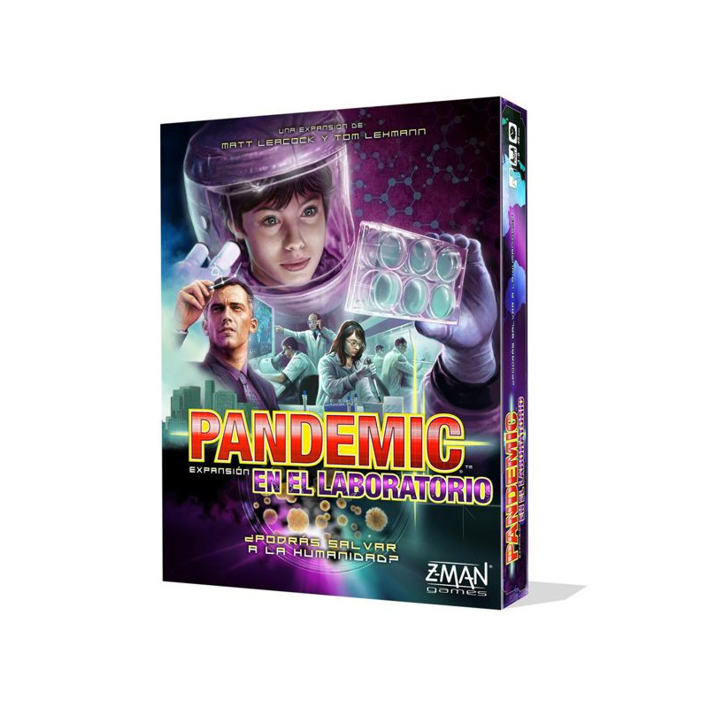 Imagen pandemic: en el laboratorio juego de tablero