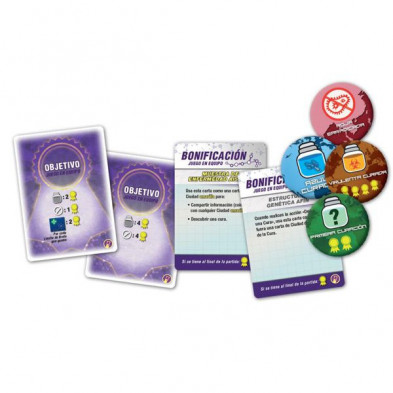 imagen 2 de pandemic: en el laboratorio juego de tablero