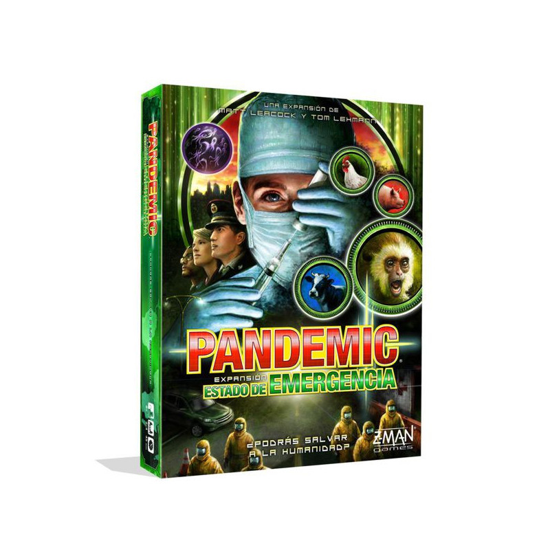 Imagen pandemic: estado de emergencia  juego de tablero