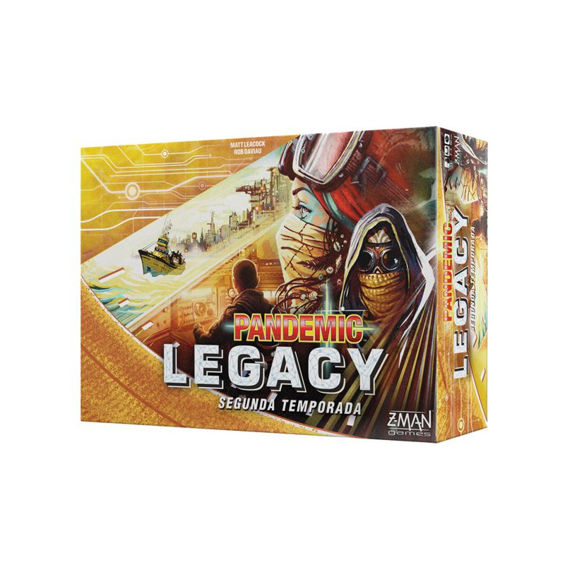 Imagen pandemic legacy segunda temporada (caja amarilla)