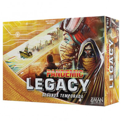 Imagen pandemic legacy segunda temporada (caja amarilla)