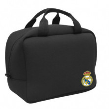 Imagen portacomidas real madrid neopreno 20x9x19cm