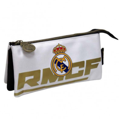 Imagen portatodo triple real madrid 22x4x11 cm