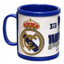 Imagen taza rubber real madrid 7.5x7.5x9cm