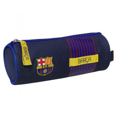 Imagen portatodo cilindrico fc barcelona 22x8x8cm