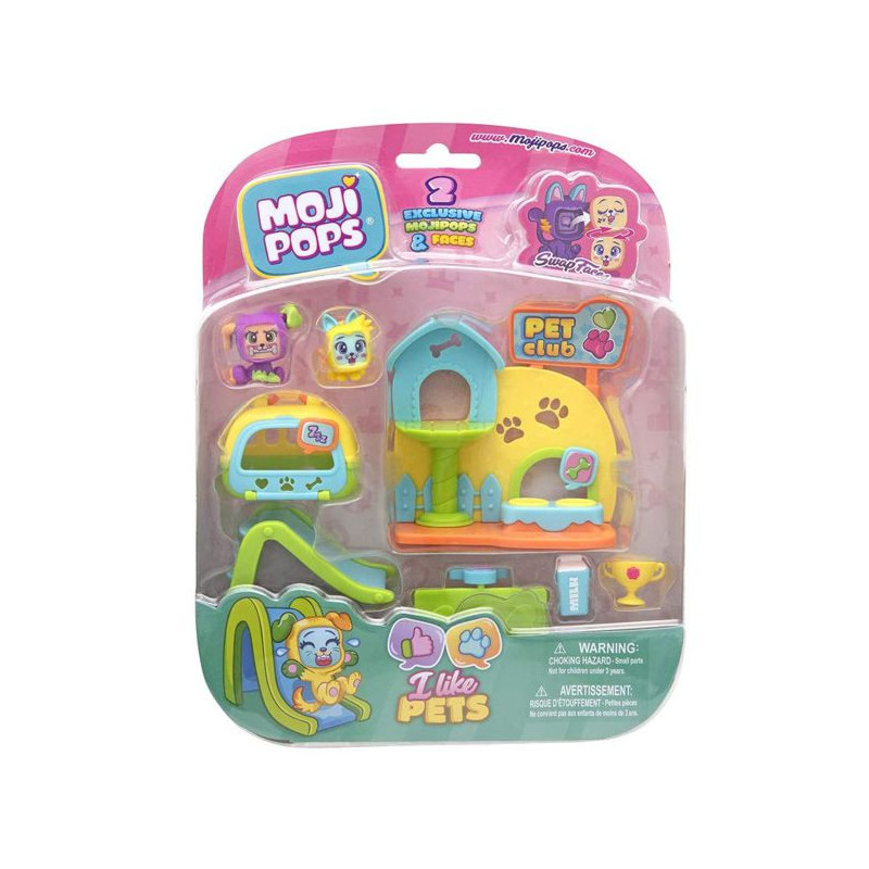 Imagen i like pets mojipops s con 2 figuras exclusivas
