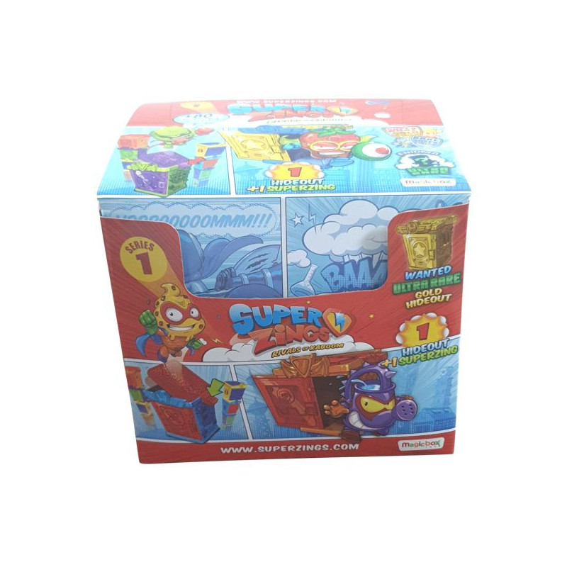 Imagen hideout serie 1 superzings 24 unidades