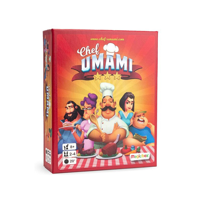 Imagen chef umami juego de cartas magic box