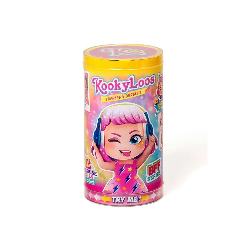 Imagen muñeca sorpresa kookyloos ¡muy fashion!