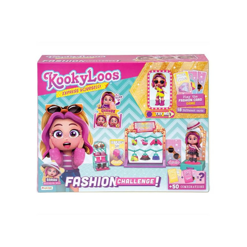 Imagen muñeca sorpresa kookyloos fashion challenge