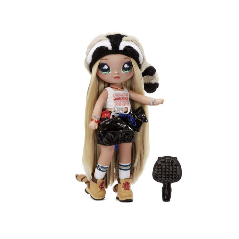 Imagen na! na! na! teens doll gretchen stripes raccoon