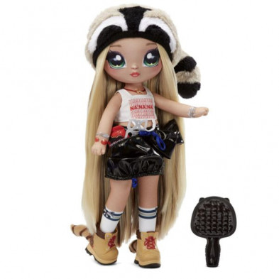 Imagen na! na! na! teens doll gretchen stripes raccoon