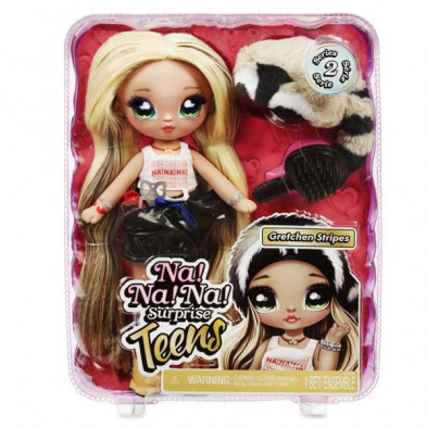 imagen 1 de na! na! na! teens doll gretchen stripes raccoon