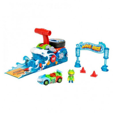 imagen 1 de t-racers s wave race playset