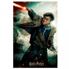 imagen 1 de puzzle lenticular harry potter batalla 300 piezas