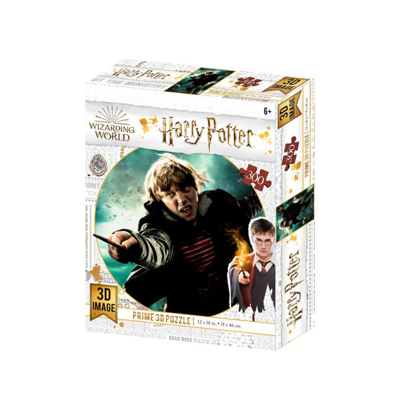 Imagen puzzle lenticular harry potter ron weasley 300 pzs