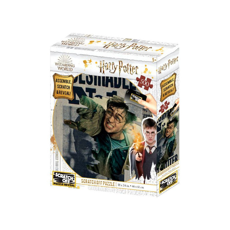 Imagen puzzle para rascar harry potter wanted 500pz Imagen puzzle para rascar harry potter wanted 500pz