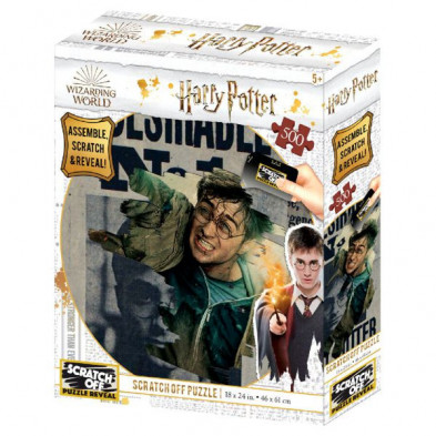 Imagen puzzle para rascar harry potter wanted 500pz