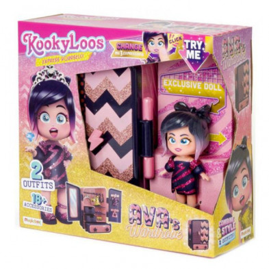 imagen 1 de muñeca sorpresa kookyloos s avas wardrobe