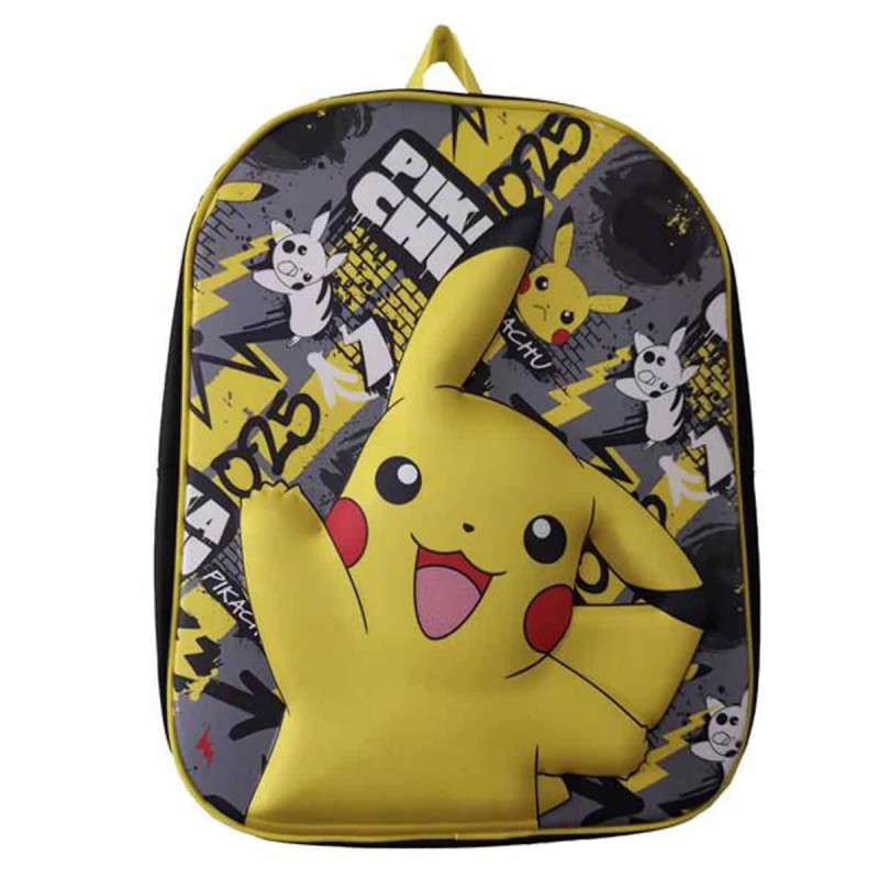 Imagen mochila pokémon 3d 30cm Imagen mochila pokémon 3d 30cm