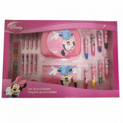 Imagen set de papelería minnie mouse disney