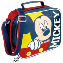 Imagen portamerienda termico c/acc mickey 23x19x8cm