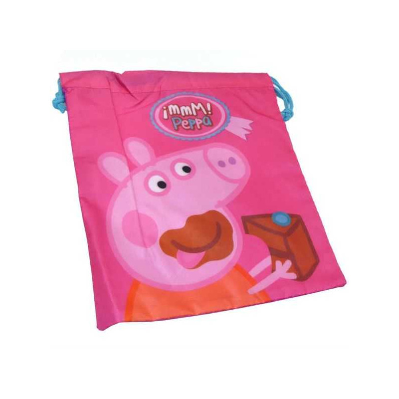 Imagen saquito peppa pig 24x30cm