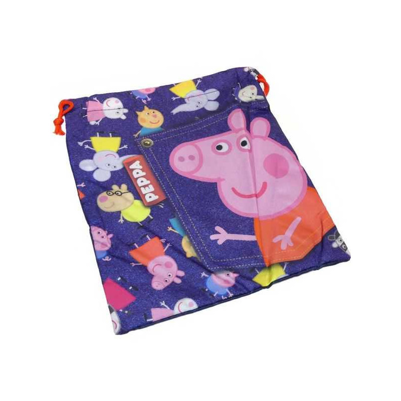 Imagen saquito peppa pig 24x30cm