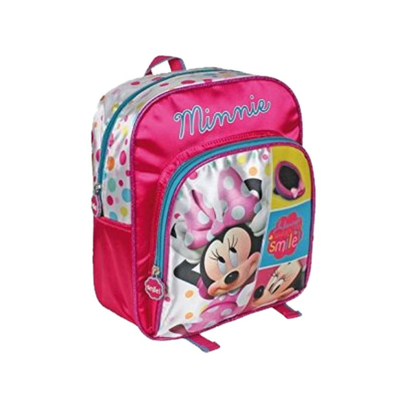 Imagen mochila minnie mouse 24x27x11cm