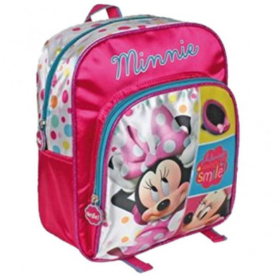 Imagen mochila minnie mouse 24x27x11cm