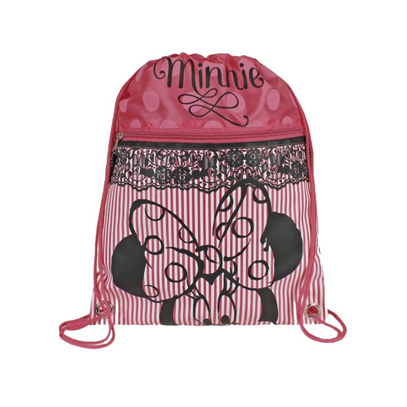 Imagen saquito mochila minnie 30x40cm