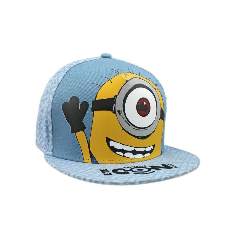 Imagen gorra minons talla 56 new era azul